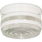 Nuvo Lighting 2 Light 8" Wide Flush Mount Ceiling Fixture White