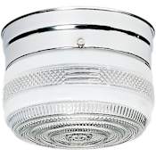 Nuvo Lighting Single Light 6" Wide Flush Mount Ceiling Fixture Polished Chrome