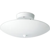 Nuvo Lighting 2 Light 12" Wide Flush Mount Bowl Ceiling Fixture White