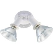 Nuvo Lighting 4-3/4" Tall 2 Light Outdoor Flood Light White