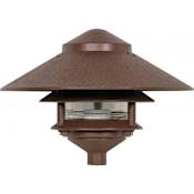 Nuvo Lighting 9-5/8" Wide Landscape Single Light Path Light Old Bronze