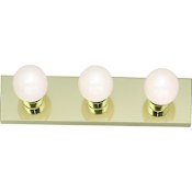 Nuvo Lighting 3 Light 18" Wide Vanity Strip - ADA Compliant Polished Brass