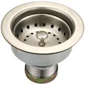 Olympia Faucets 1-1/2" Basket Strainer Brushed Nickel