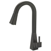 Olympia Faucets i3 1.5 GPM Single Hole Kitchen Faucet Matte Black