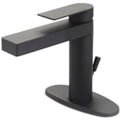 Olympia Faucets i4 1.2 GPM Single Hole Bathroom Faucet Matte Black