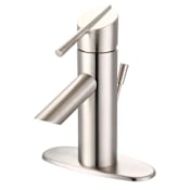 Olympia Faucets i2v 1.2 GPM Centerset Bathroom Faucet PVD Brushed Nickel