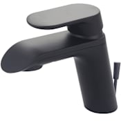 Olympia Faucets i1 1.2 GPM Single Hole Bathroom Faucet Matte Black