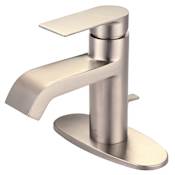 Olympia Faucets i4 1.2 GPM Centerset Bathroom Faucet PVD Brushed Nickel