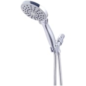 Olympia Faucets Accent 1.75 GPM Multi Function Hand Shower - Includes Hose and Adjustable Bracket Chrome
