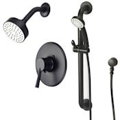 Olympia Faucets i2 Shower Only Trim Package Matte Black