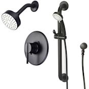 Olympia Faucets i2v Shower Only Trim Package Matte Black
