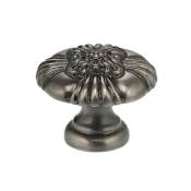 Omnia Ornate 1-5/8 Inch Mushroom Cabinet Knob Pewter