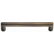 Omnia Ultima II Series 4 Inch Center to Center Bar Cabinet Pull Antique Brass