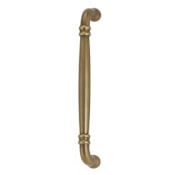 Omnia Traditions 7" Center to Center Solid Brass Traditional Cabinet Handle / Drawer Pull Antique Brass