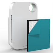 OVAL AIR OVAL AIR H13 True HEPA 3 Speed Portable Air Purifier with 600 Sq. Feet of Coverage White