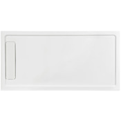 Ove Decors 36" x 72" Rectangular Shower Base with Single Threshold and Reversible Drain White
