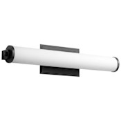 Oxygen Lighting Tempus 25" Wide LED Bath Bar Black