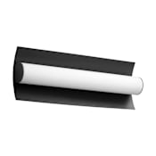 Oxygen Lighting Wave 18" Wide LED Bath Bar Black
