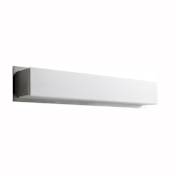 Oxygen Lighting Fuse 26" Wide ADA 2 Light Single LED Bath Bar with White Acrylic Shade Satin Nickel
