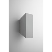 Oxygen Lighting Single Light 14" Tall Integrated LED Outdoor Wall Sconce Grey