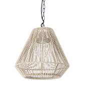 Palecek Tanner 18" Wide Outdoor Pendant Black