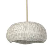 Palecek Ravenna 26" Wide Pendant Antique Brass