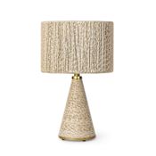 Palecek Portland 25" Tall Buffet Table Lamp Brass