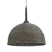 Palecek Wisteria 3 Light 42" Wide Pendant Antique Brass