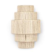 Palecek Everly 19" Tall Wall Sconce Taupe