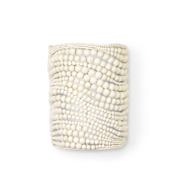 Palecek Point Dume 14" Tall Wall Sconce Off White