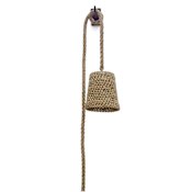 Palecek Green Oaks 10" Tall Wall Sconce Black