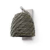 Palecek Wisteria 13" Tall Wall Sconce Pewter