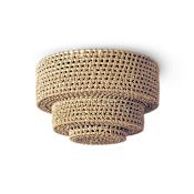 Palecek Veranda 2 Light 18" Wide Flush Mount Ceiling Fixture Bronze