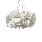 Palecek Virginia 4 Light 21" Wide Semi-Flush Ceiling Fixture White