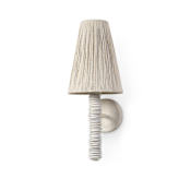 Palecek Lassiter 21" Tall Wall Sconce Off White