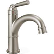 Peerless Westchester 1 GPM Single Hole Bathroom Faucet with Pop-Up Drain Assembly - Lifetime Limited Warranty Brushed Nickel