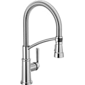 Peerless Westchester 1.5 GPM Single Hole Pre Rinse Kitchen Faucet - Lifetime Limited Warranty Chrome