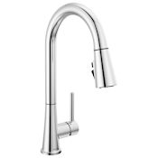 Peerless Precept 1.5 GPM Single Handle Pull Down Kitchen Faucet Chrome