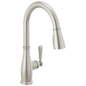 Peerless Elmhurst 1.5 GPM Single Hole Pull Down Kitchen Faucet Brilliance Stainless