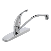 Peerless Core 1.5 GPM Widespread Kitchen Faucet with Single Lever Handle - Lifetime Limited Warranty Chrome