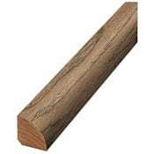 Performance Accessories 84" x 1" Engineered Hardwood Floating or Staple Down Quarter Round - Sold by Piece (7 LF/Piece) Alamo Hickory
