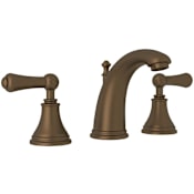 Perrin and Rowe Georgian Era 1.2 GPM Widespread Bathroom Faucet with Pop-Up Drain Assembly English Bronze