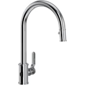 Perrin and Rowe Armstrong 1.8 GPM Touchless Single Hole Pull Down Kitchen Faucet Polished Chrome