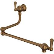 Perrin and Rowe Edwardian 1.8 GPM Wall Mounted Single Hole Pot Filler English Bronze