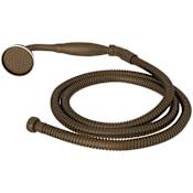 Perrin and Rowe 1.8 GPM Single Function Hand Shower - Includes Hose English Bronze