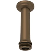 Perrin and Rowe 4" Ceiling Mounted Shower Arm and Flange English Bronze