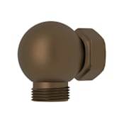 Perrin and Rowe Exposed Shower Valve Outlet and Connector English Bronze