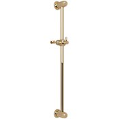 Perrin and Rowe Holborn 25-1/2" Slide Bar English Gold