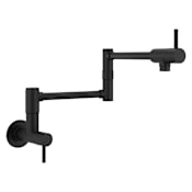 Pfister Lita 2.2 GPM Wall Mounted Single Hole Pot Filler Matte Black