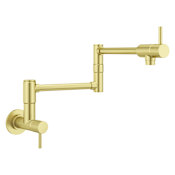 Pfister Lita 2.2 GPM Wall Mounted Single Hole Pot Filler Brushed Gold